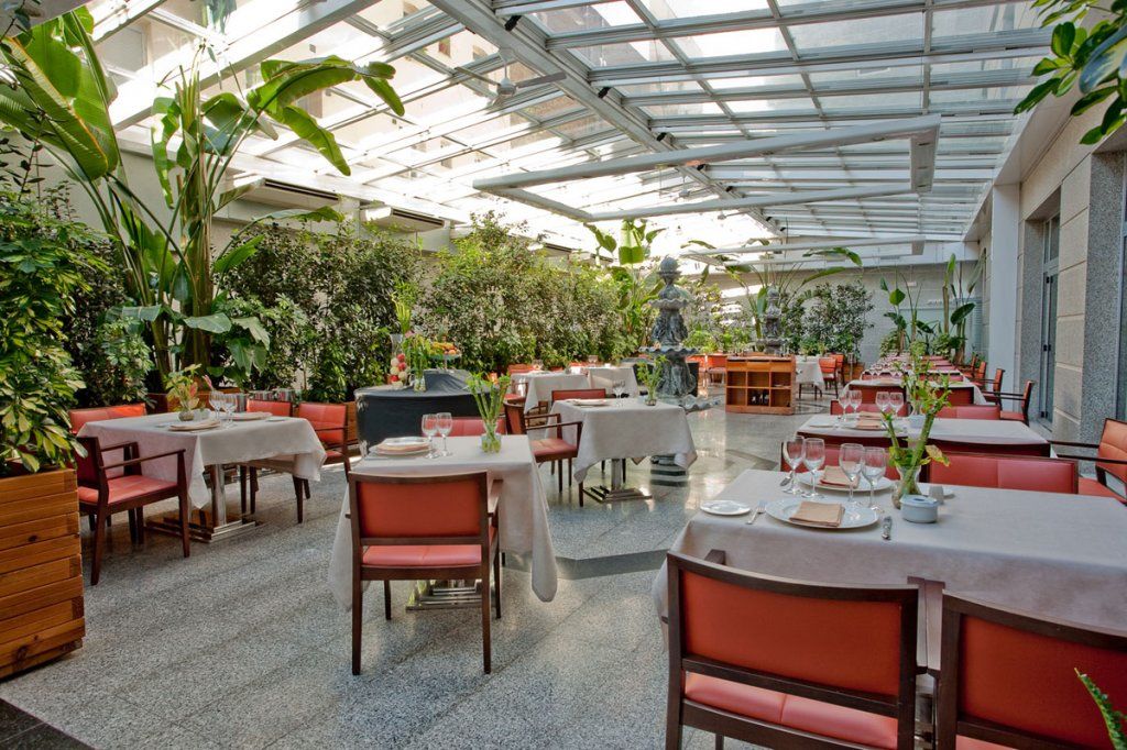מלון מדריד Vp Jardin Metropolitano מסעדה תמונה